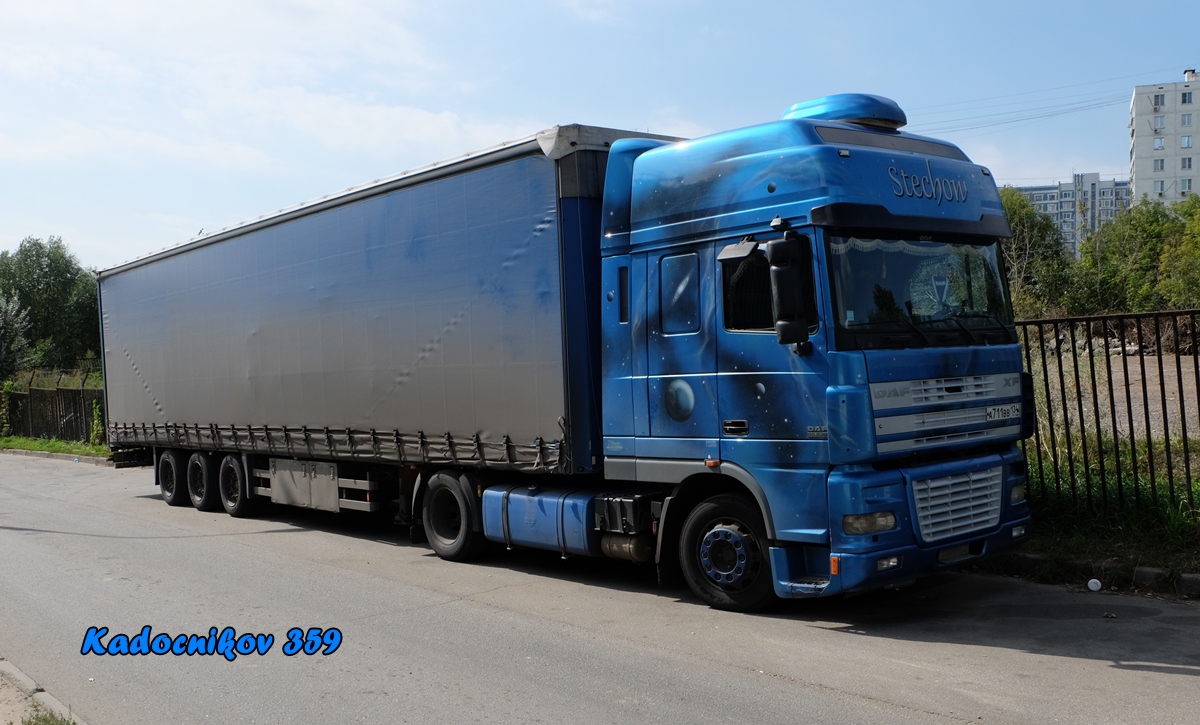 Волгоградская область, № А 711 ВВ 134 — DAF XF95 FT