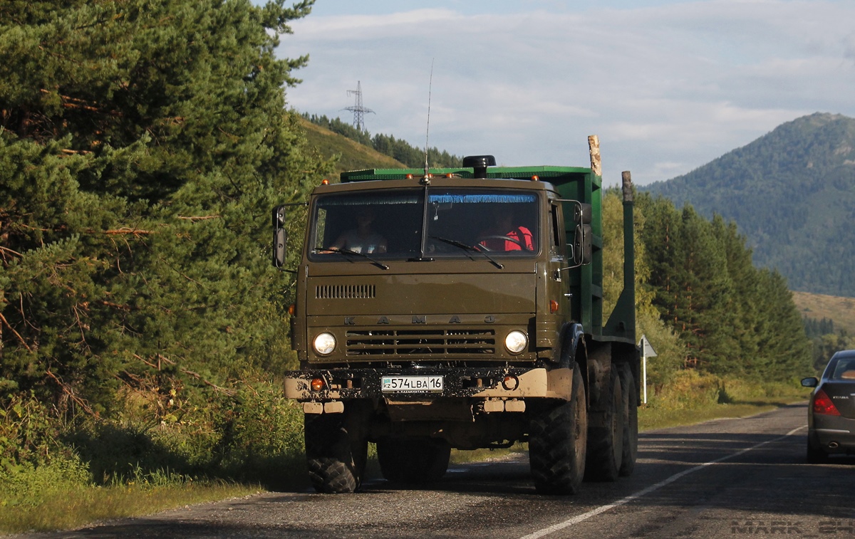 Восточно-Казахстанская область, № 574 LBA 16 — КамАЗ-43101