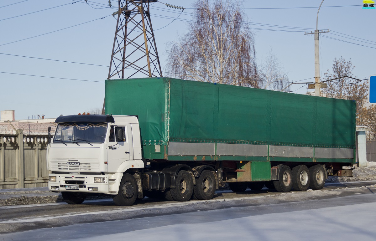 Восточно-Казахстанская область, № 746 ETA 16 — КамАЗ-65116 [651160]