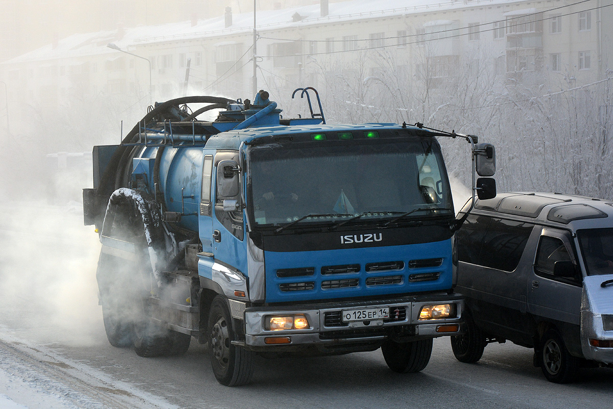 Саха (Якутия), № О 125 ЕР 14 — Isuzu Giga (общая модель)