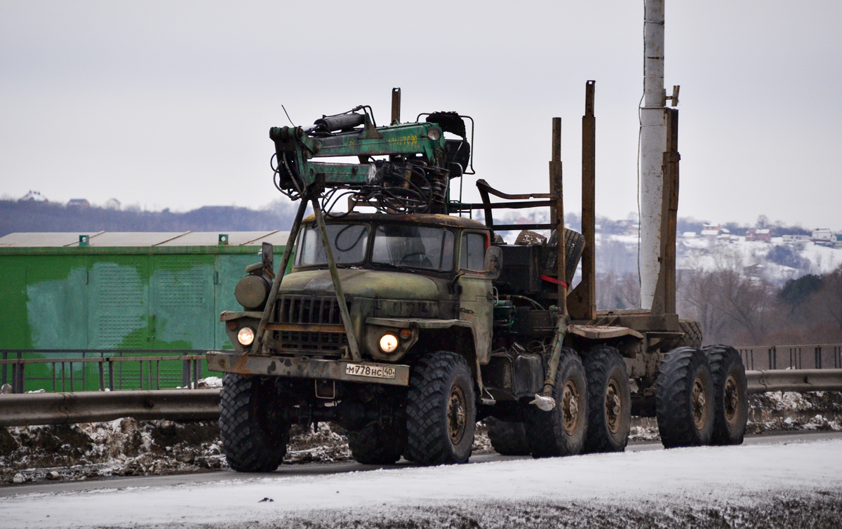 Калужская область, № М 778 НС 40 — Урал-4320 (общая модель)