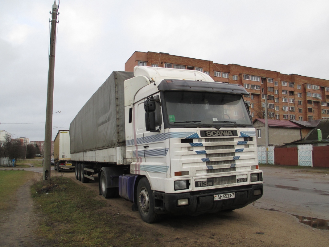 Минск, № АН 5533-7 — Scania (III) R113M