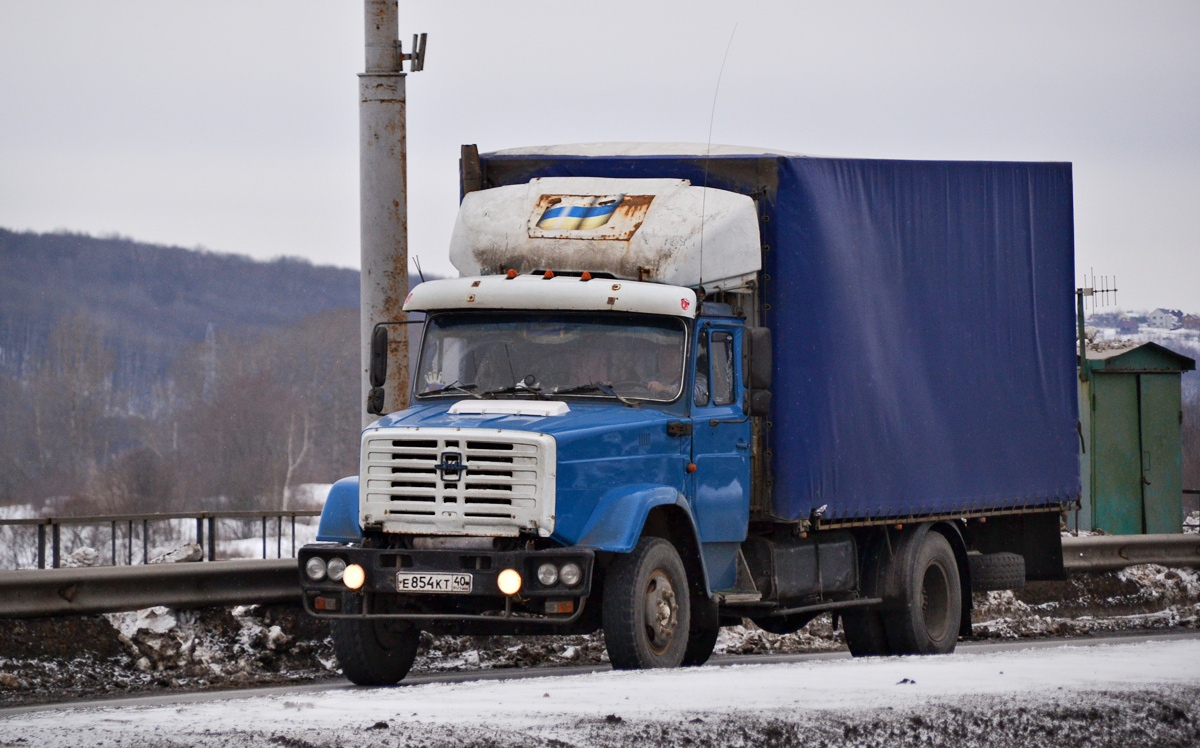 Калужская область, № Е 854 КТ 40 — ЗИЛ-433100