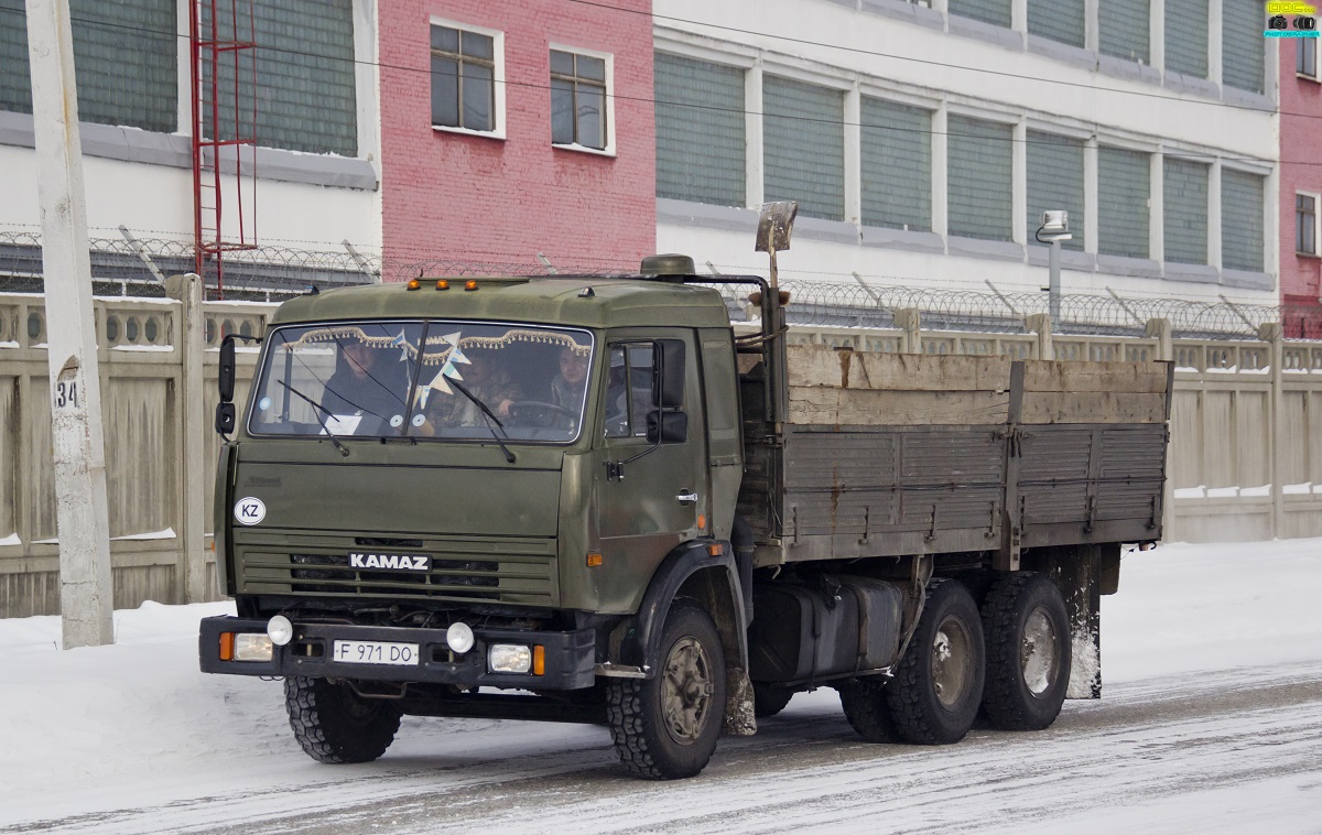 Восточно-Казахстанская область, № F 971 DO — КамАЗ-5320