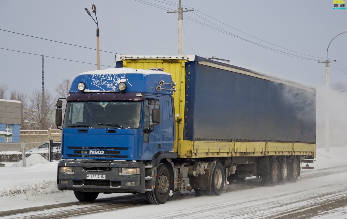 Восточно-Казахстанская область, № F 982 AHN — IVECO EuroTech