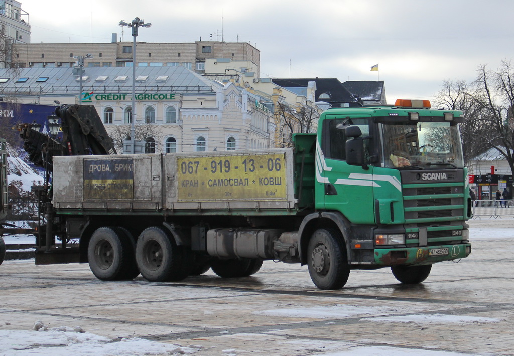 Киевская область, № АІ 4025 ВВ — Scania ('1996) R114G