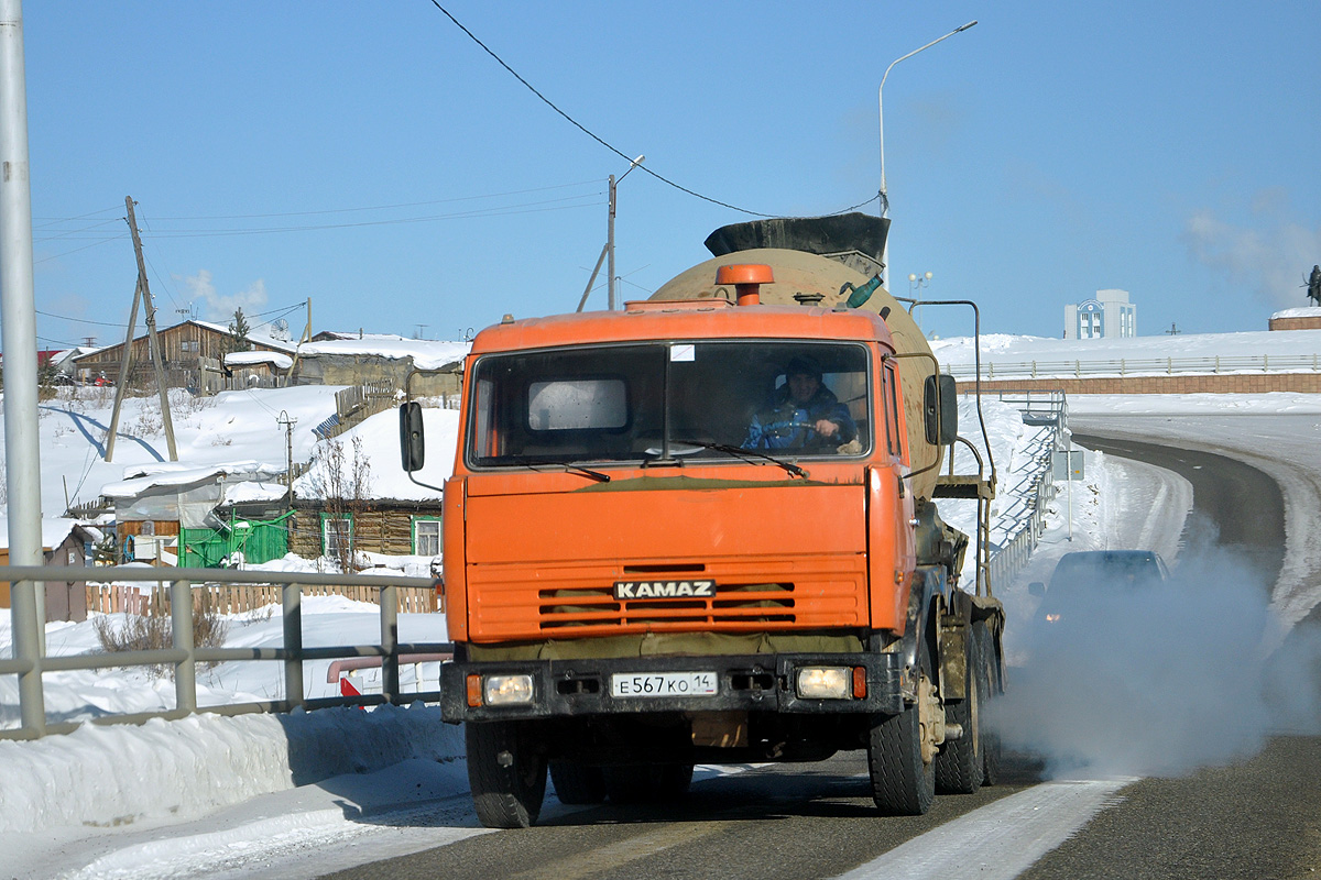 Саха (Якутия), № Е 567 КО 14 — КамАЗ-55111-02 [55111C]