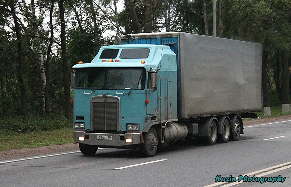 Санкт-Петербург, № К 576 СВ 178 — Kenworth K100