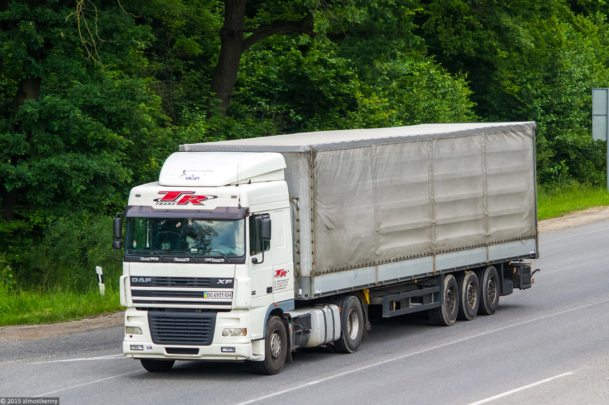 Львовская область, № ВС 6931 СН — DAF XF95 FT