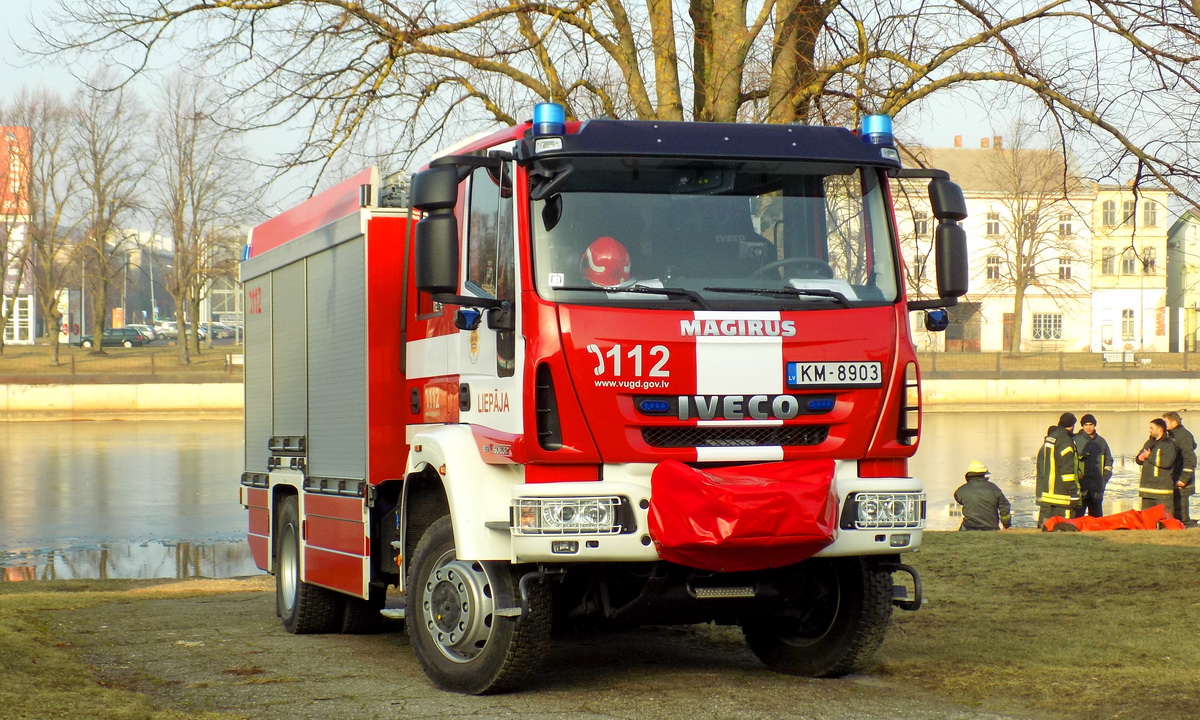 Латвия, № KM-8903 — IVECO EuroCargo ('2008)