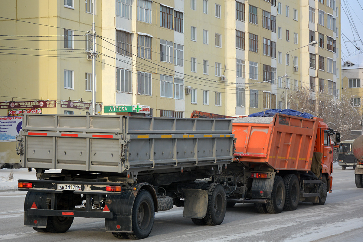 Саха (Якутия), № АВ 3117 14 — СЗАП (общая модель)