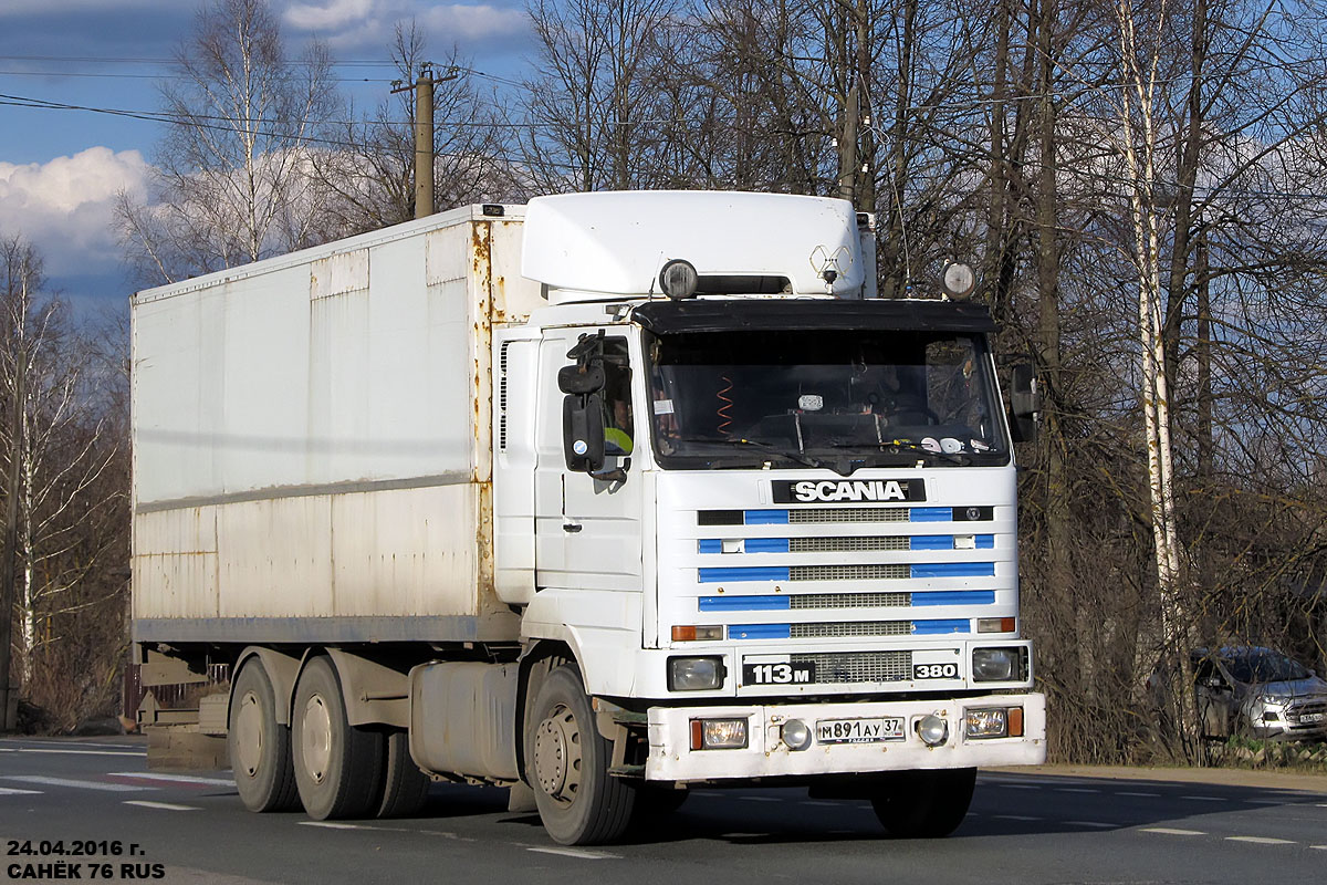 Ивановская область, № М 891 АУ 37 — Scania (III) R113M