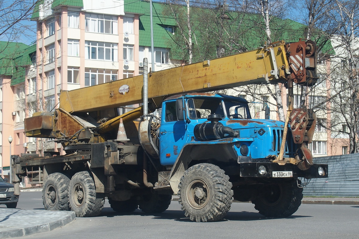 Ханты-Мансийский автоном.округ, № К 333 СХ 86 — Урал-4320-40