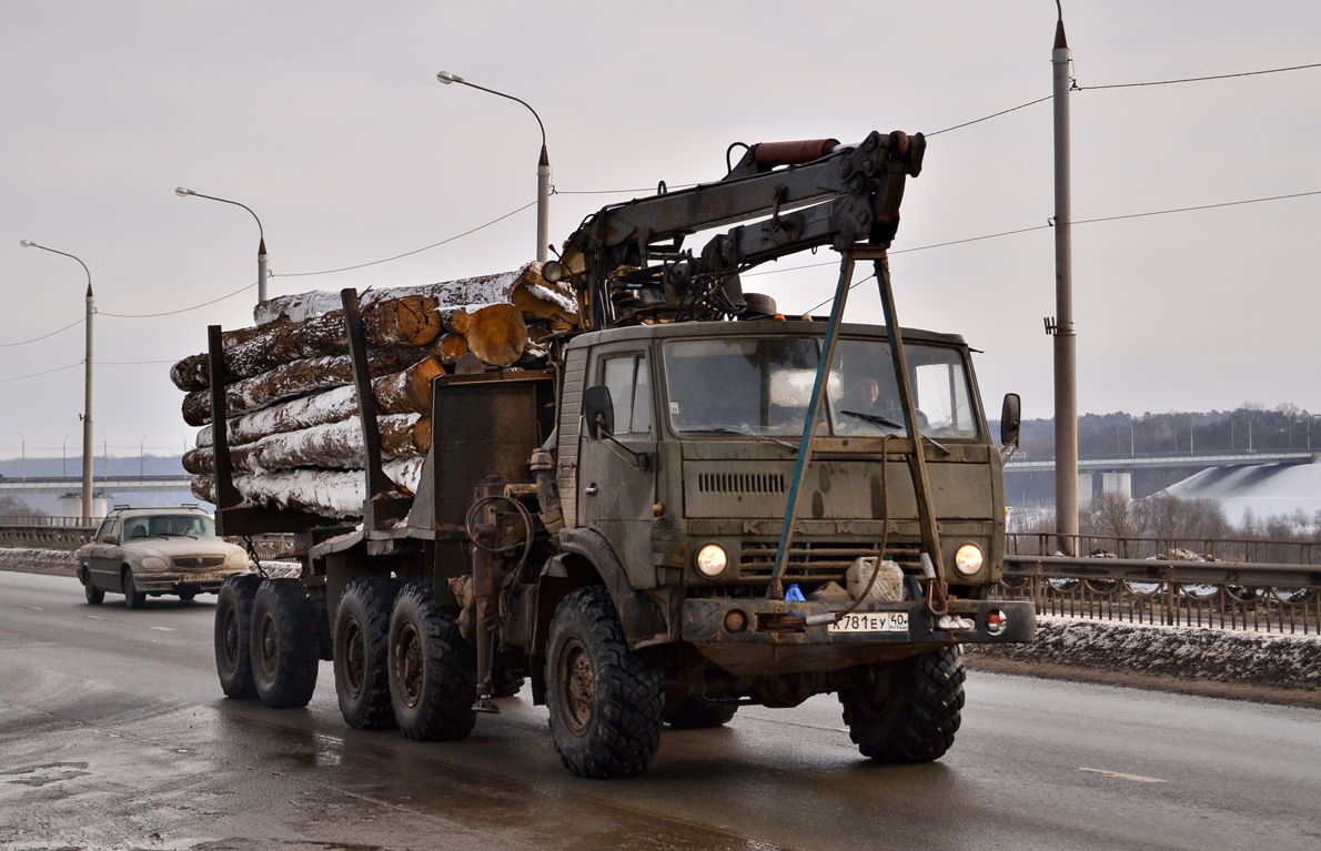 Калужская область, № К 781 ЕУ 40 — КамАЗ-43101