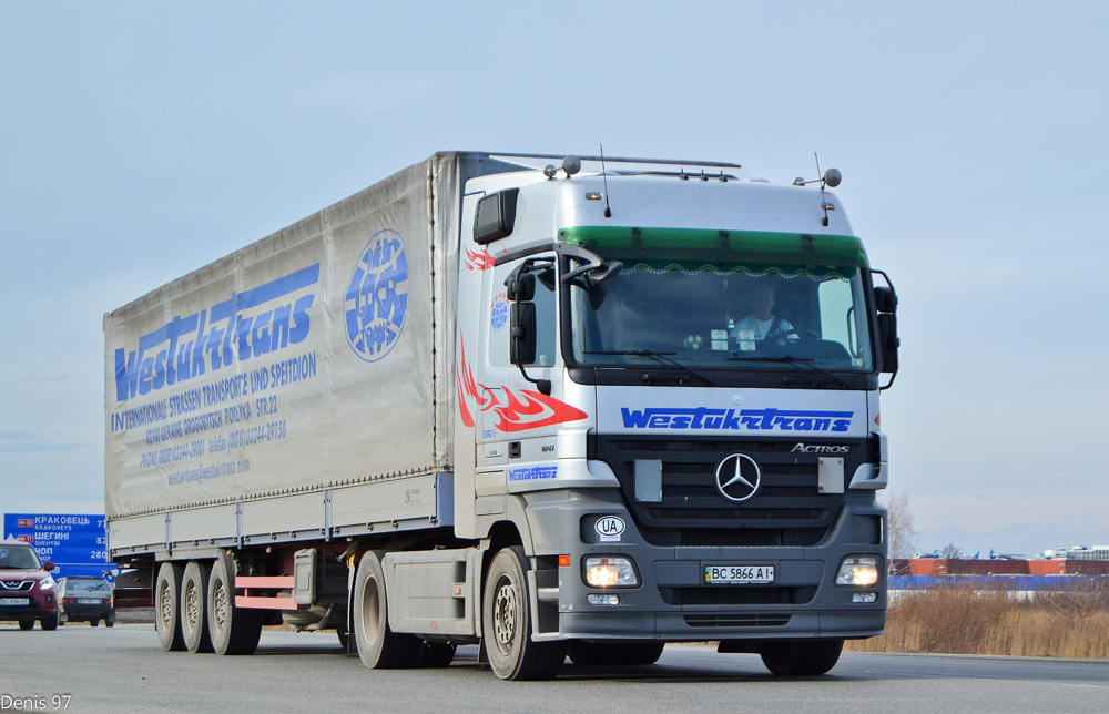 Львовская область, № ВС 5866 АІ — Mercedes-Benz Actros ('2003) 1841