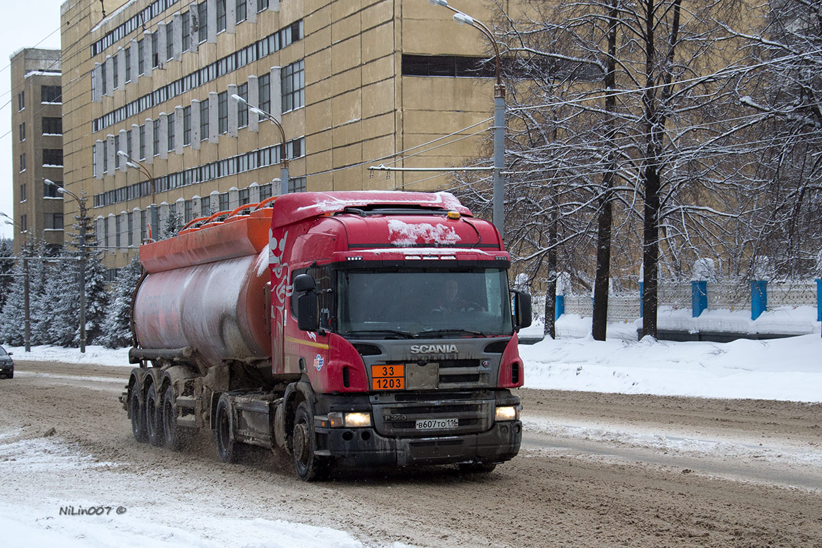 Татарстан, № В 607 ТО 116 — Scania ('2004) P340