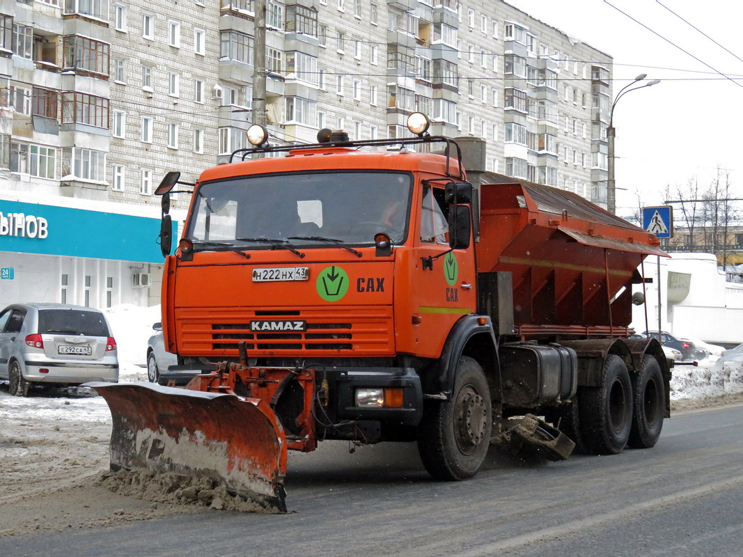 Кировская область, № Н 222 НХ 43 — КамАЗ-65115-62