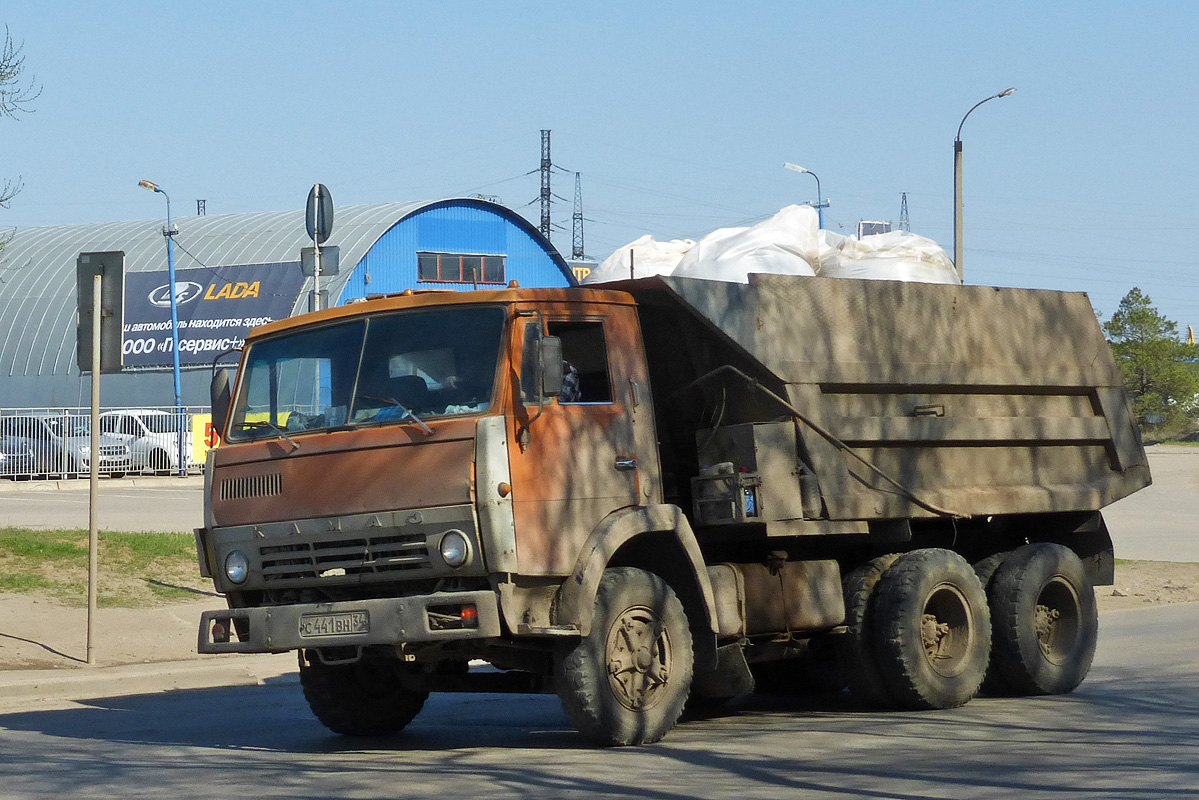 Волгоградская область, № С 441 ВН 34 — КамАЗ-5511