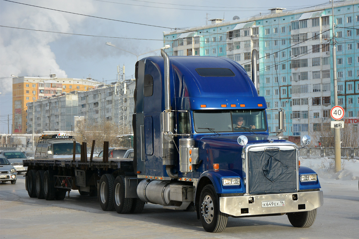 Саха (Якутия), № К 649 ЕХ 14 — Freightliner FLD 132 Classic XL