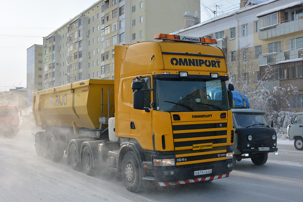 Саха (Якутия), № О 614 УА 22 — Scania ('1996) R164G