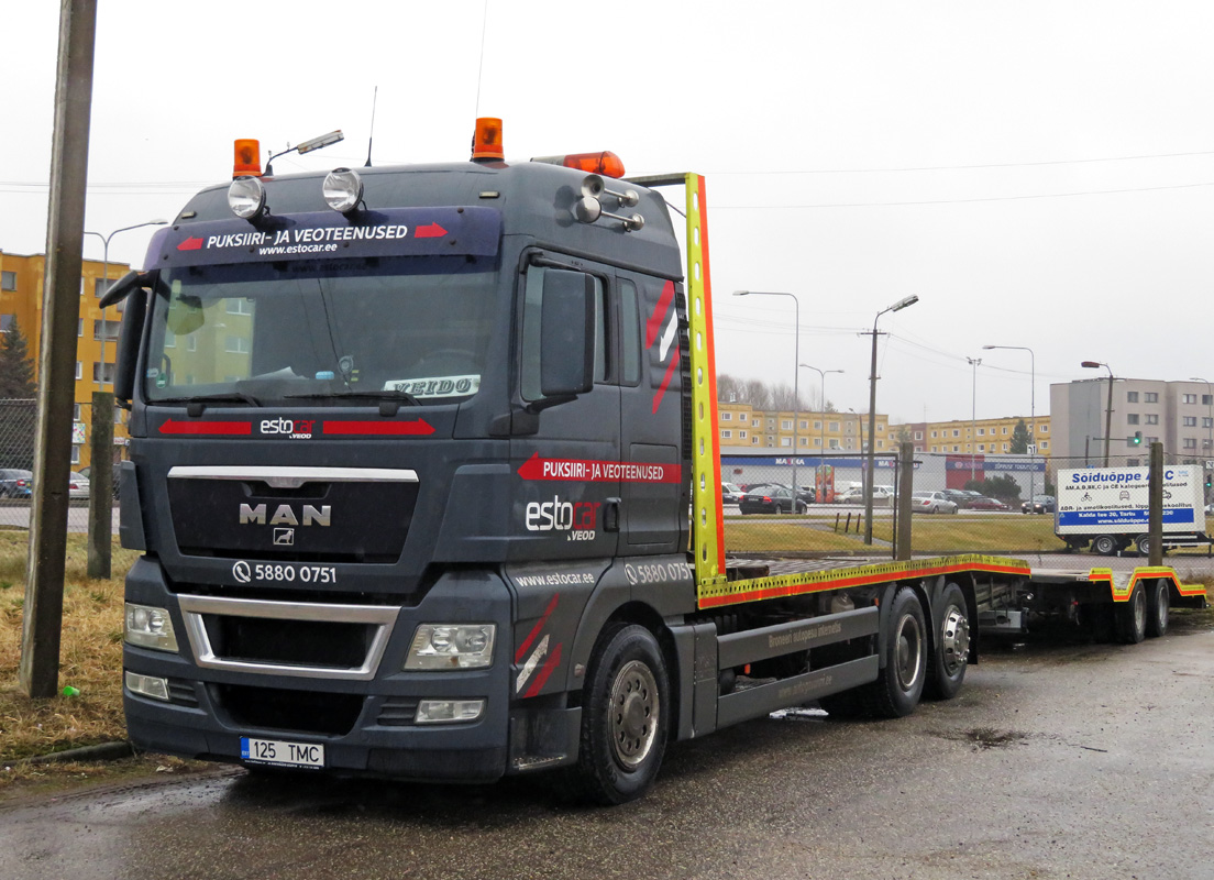 Эстония, № 125 TMC — MAN TGX ('2007) 26.440