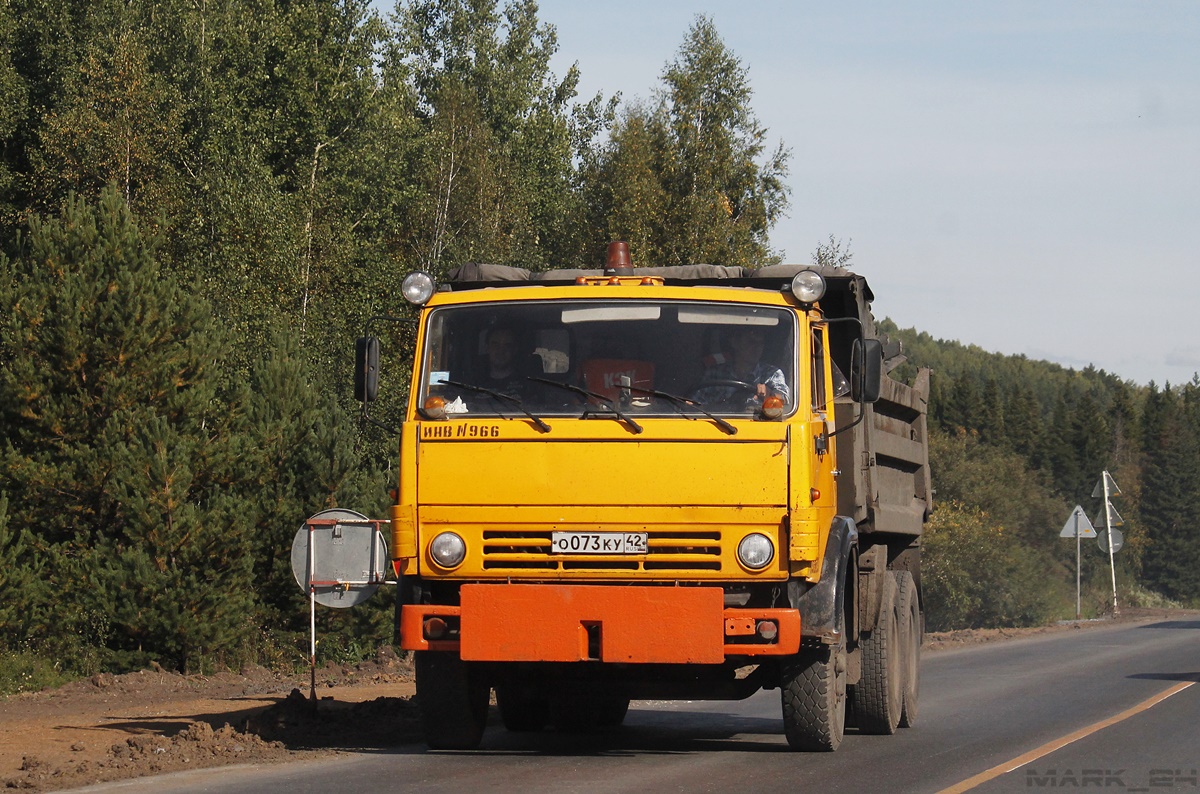 Кемеровская область, № О 073 КУ 42 — КамАЗ-55111 [551110]