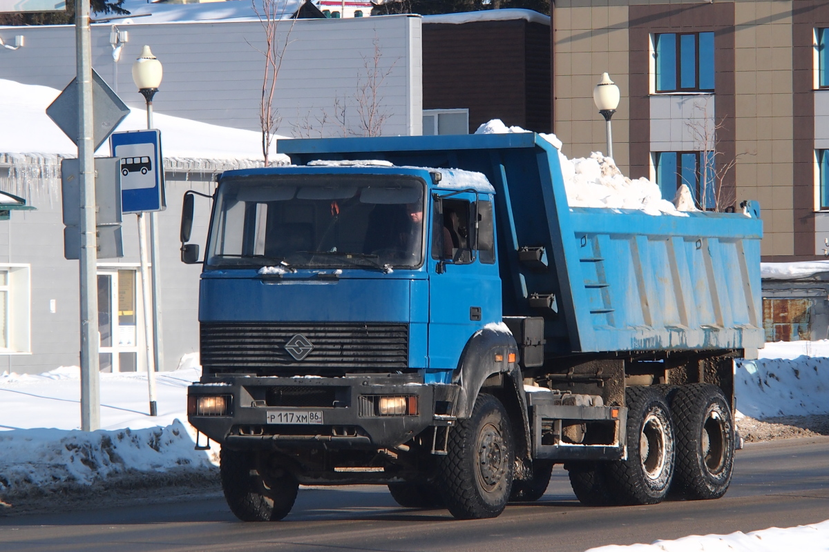 Ханты-Мансийский автоном.округ, № Р 117 ХМ 86 — Урал-63685