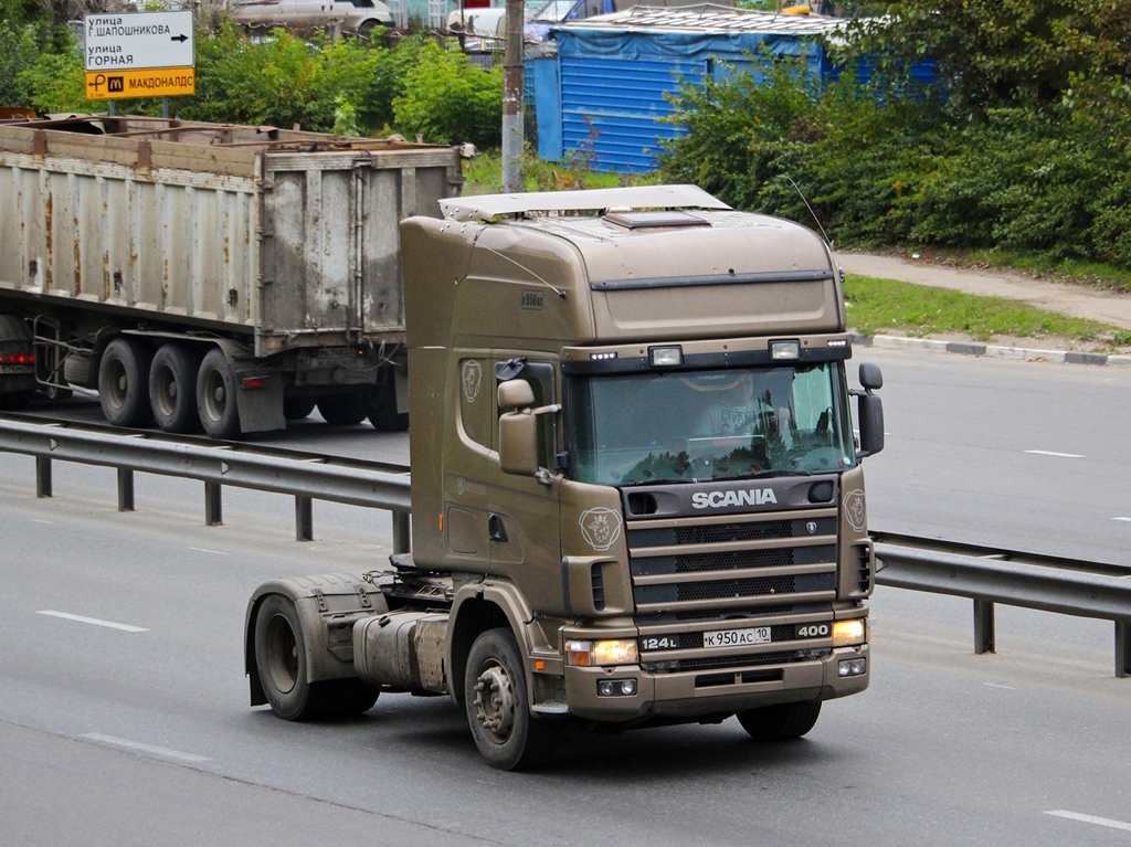 Карелия, № К 950 АС 10 — Scania ('1996) R124L