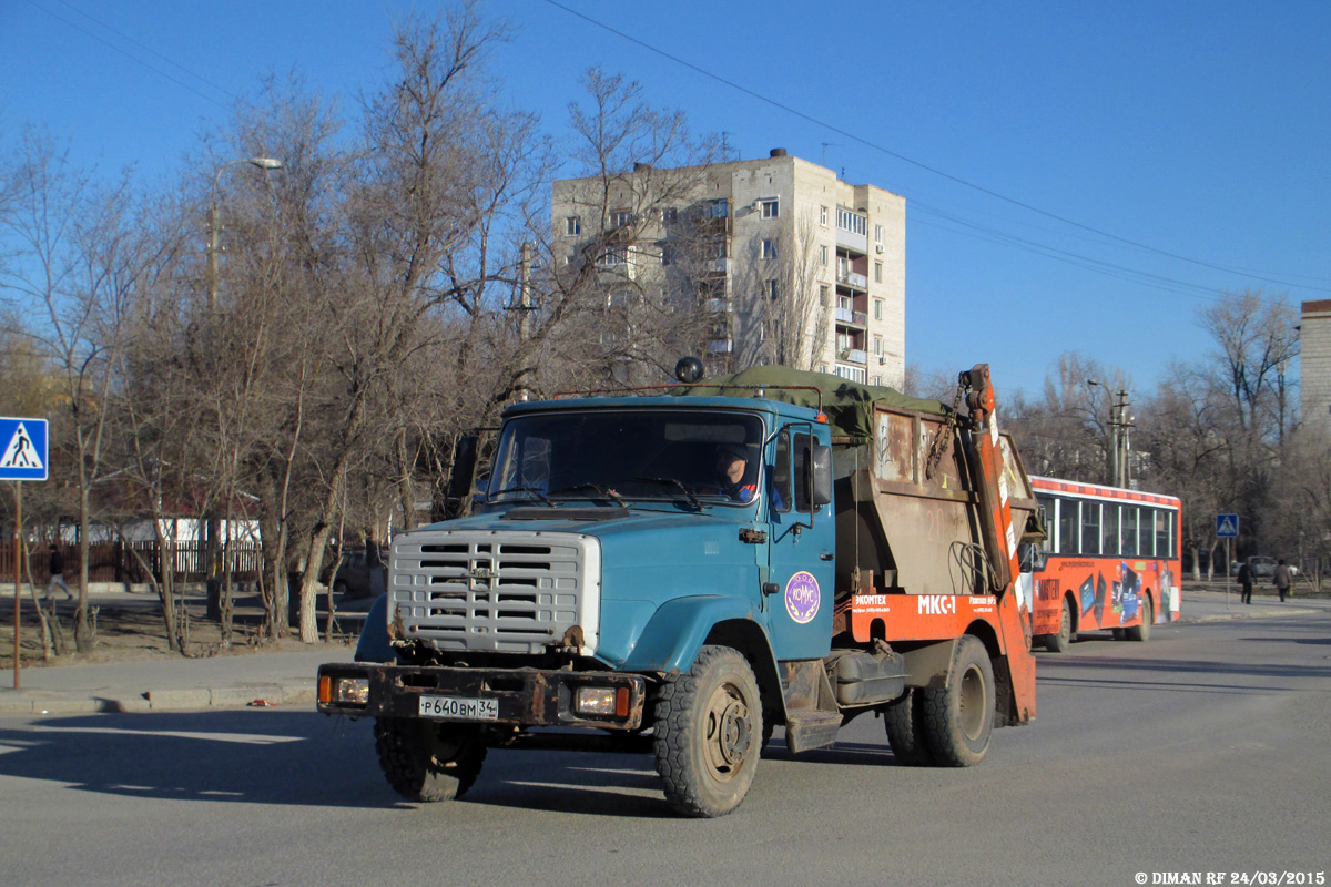 Волгоградская область, № Р 640 ВМ 34 — ЗИЛ-433362