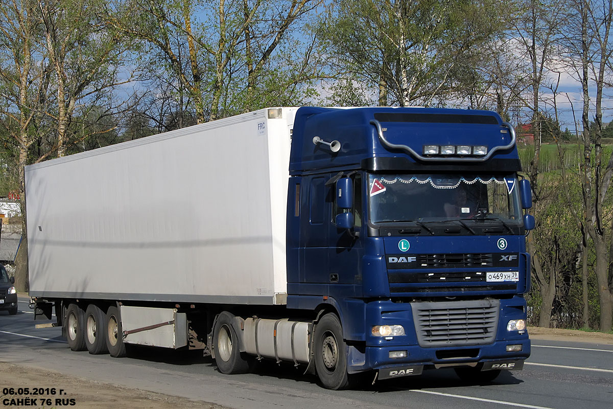 Калининградская область, № О 469 ХН 39 — DAF XF95 FT