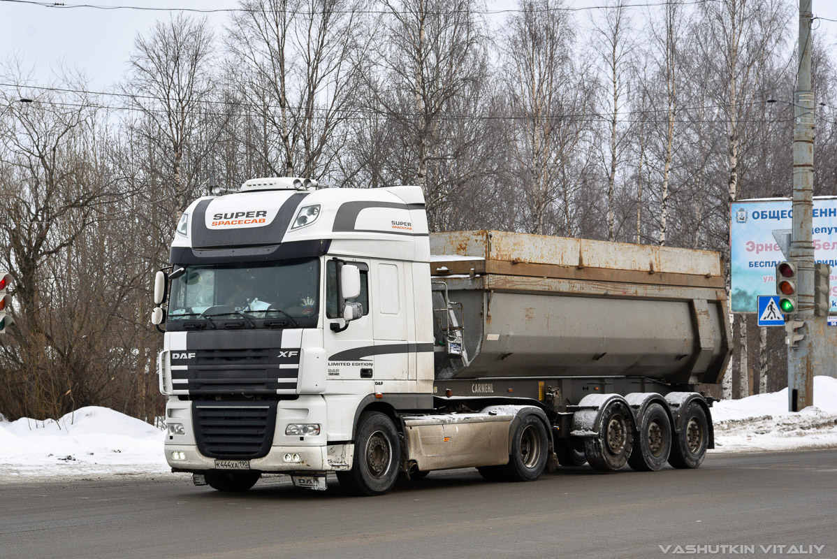 Московская область, № К 444 ХА 190 — DAF XF105 FT