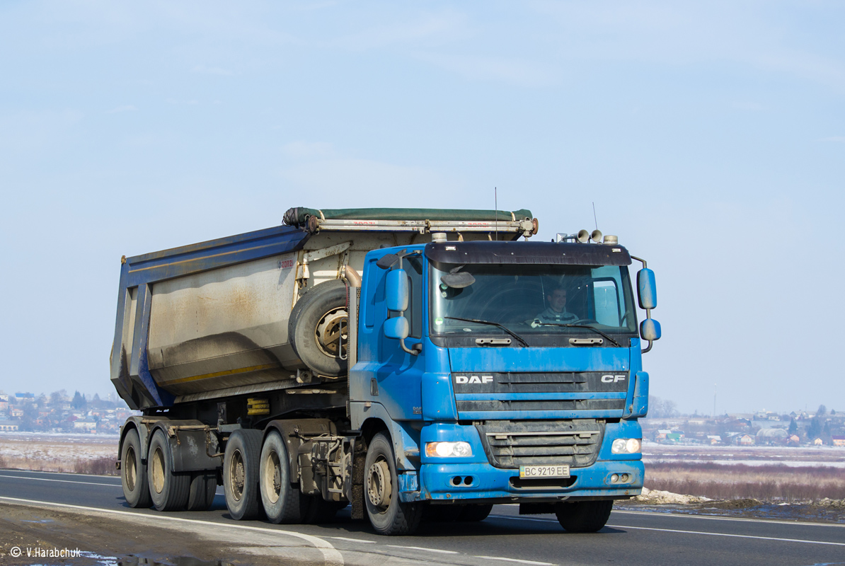 Львовская область, № ВС 9219 ЕЕ — DAF CF85 FTT