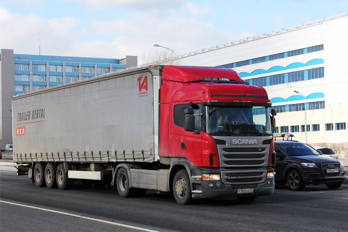 Москва, № Р 962 ХО 77 — Scania ('2009) G440