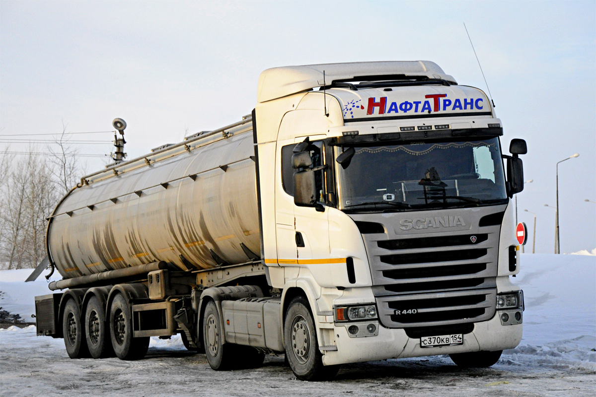 Новосибирская область, № С 370 КВ 154 — Scania ('2009) R440