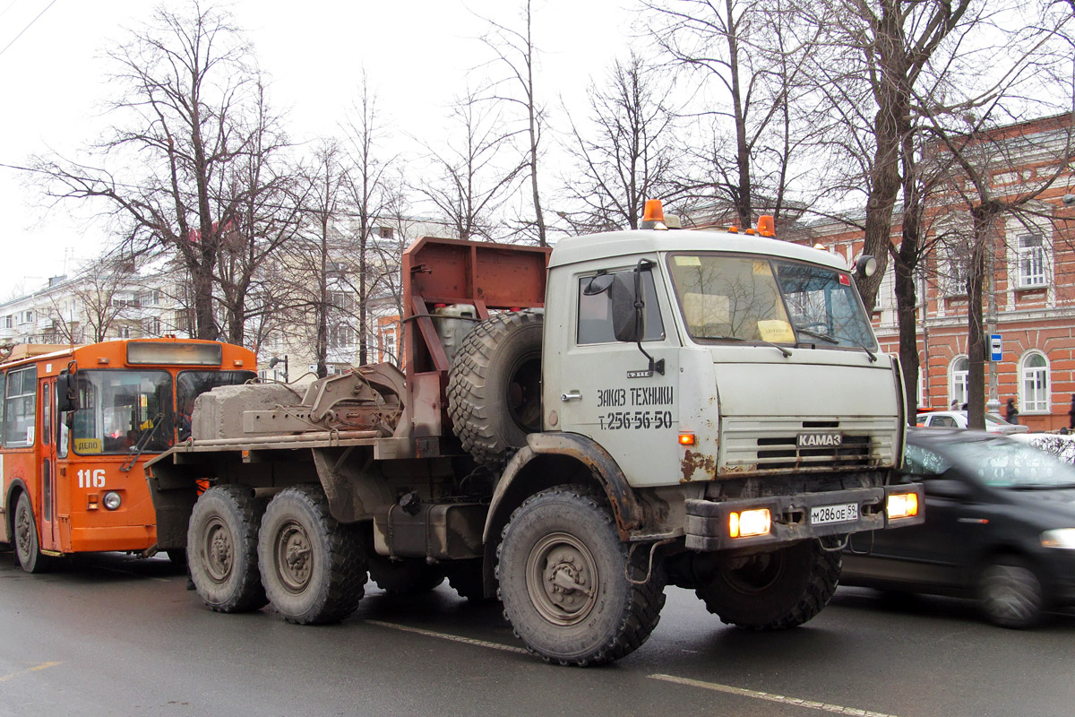 Пермский край, № М 286 ОЕ 59 — КамАЗ-43114-02 [43114C]