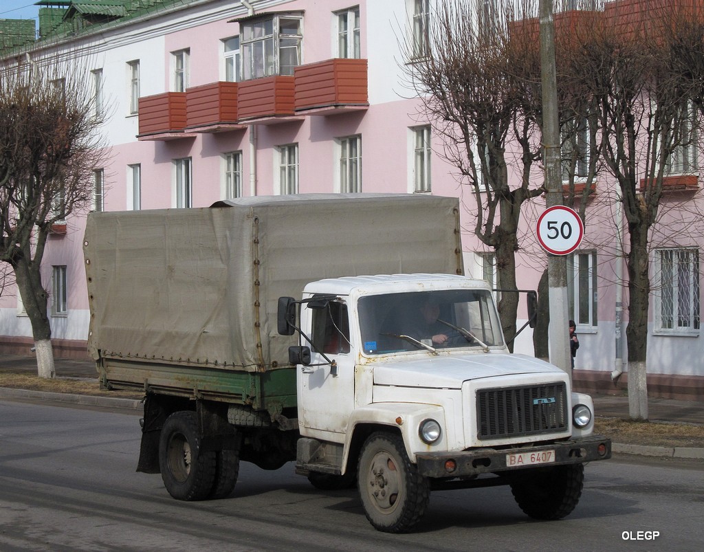 Витебская область, № ВА 6407 — ГАЗ-33072