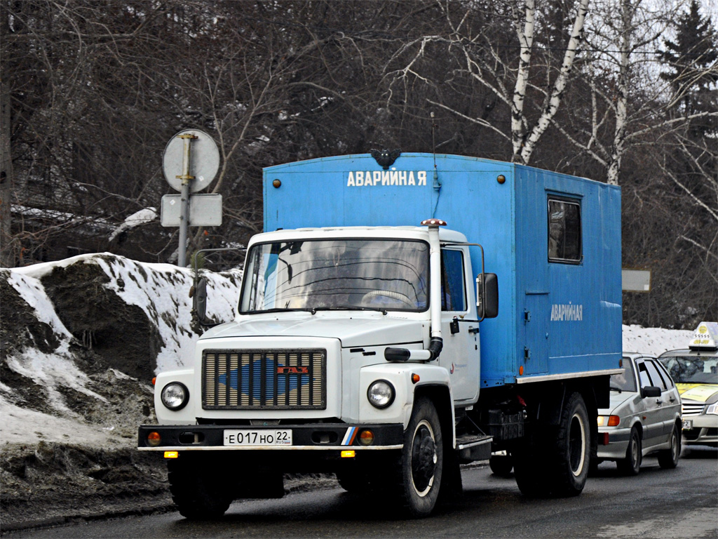 Алтайский край, № Е 017 НО 22 — ГАЗ-3309