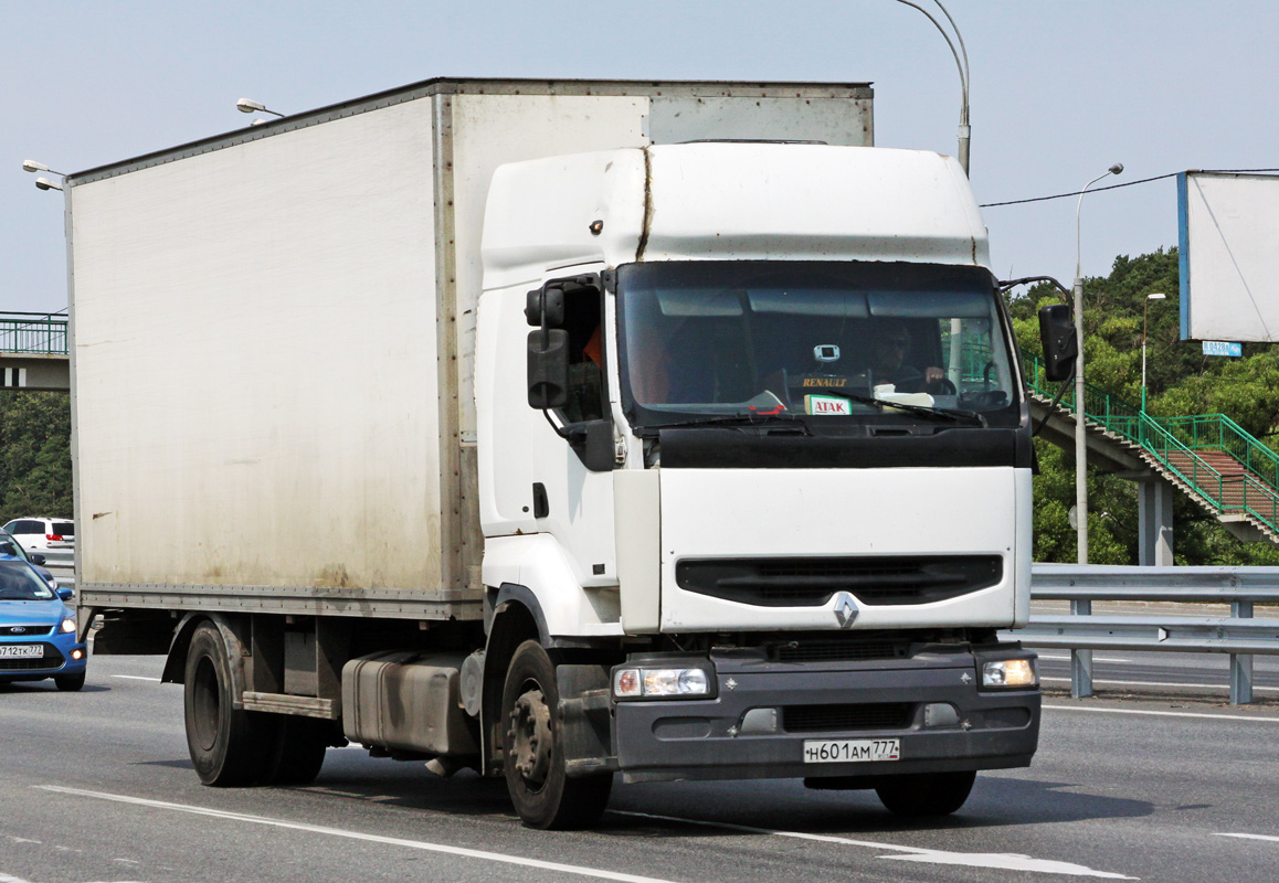 Москва, № Н 601 АМ 777 — Renault Premium ('1996)