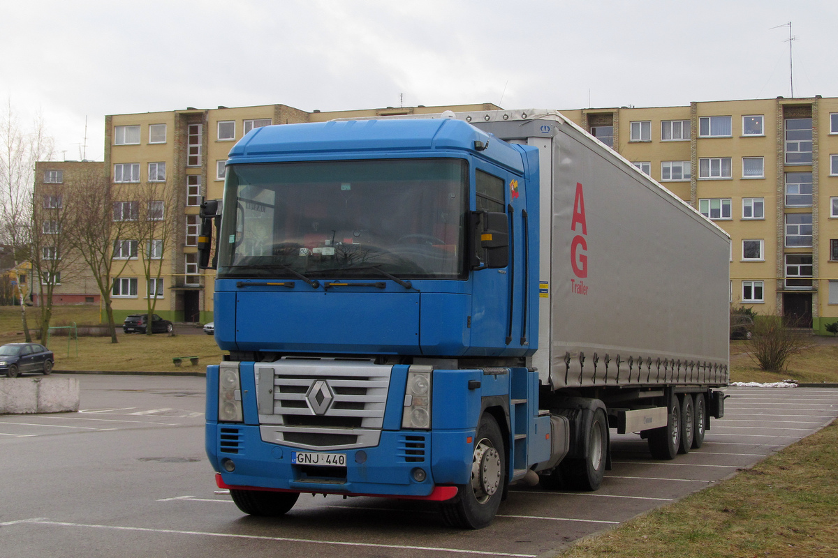 Литва, № GNJ 440 — Renault Magnum E-Tech ('2001)