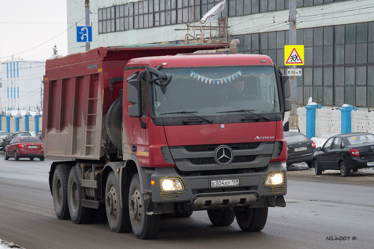 Пермский край, № Е 304 ХР 159 — Mercedes-Benz Actros '09 4141 [Z9M]