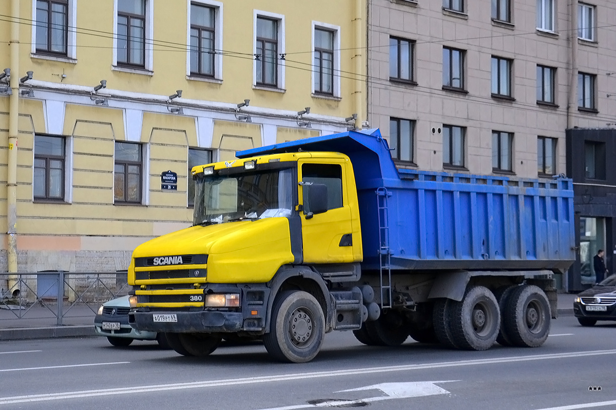 Тверская область, № А 019 РТ 69 — Scania ('1996) T-Series (общ.м)