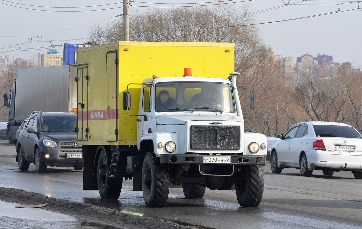 Омская область, № Р 370 РН 55 — ГАЗ-33081 «Садко»