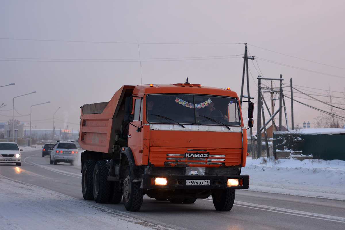 Саха (Якутия), № Р 694 ВХ 14 — КамАЗ-55111-15 [55111R]