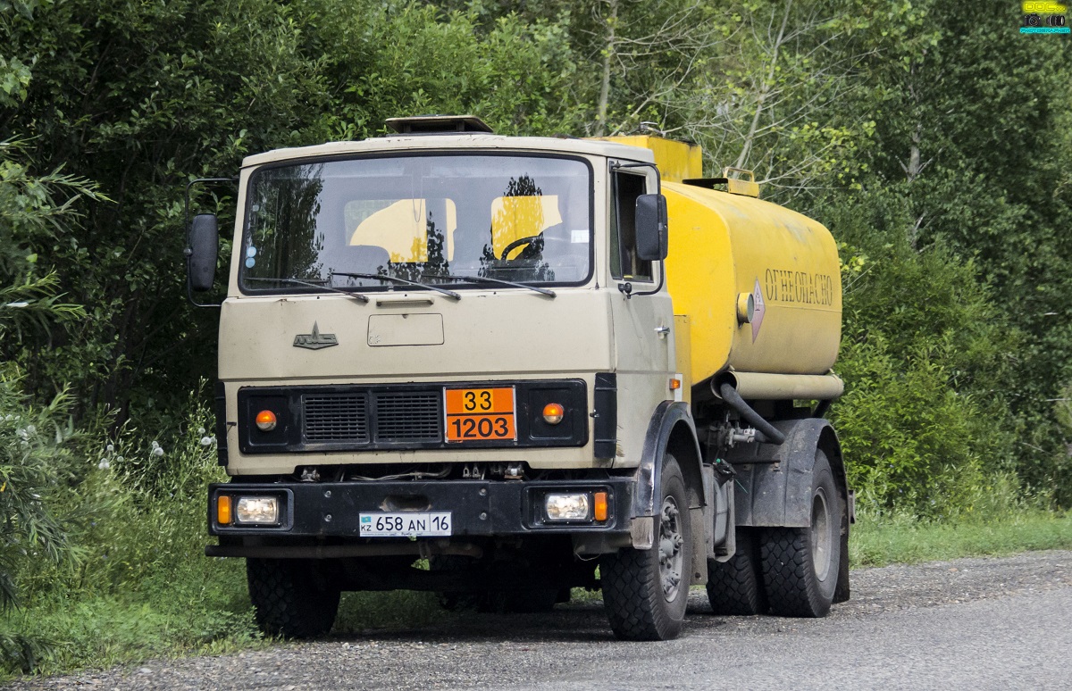 Восточно-Казахстанская область, № 658 AN 16 — МАЗ-5337 (общая модель)