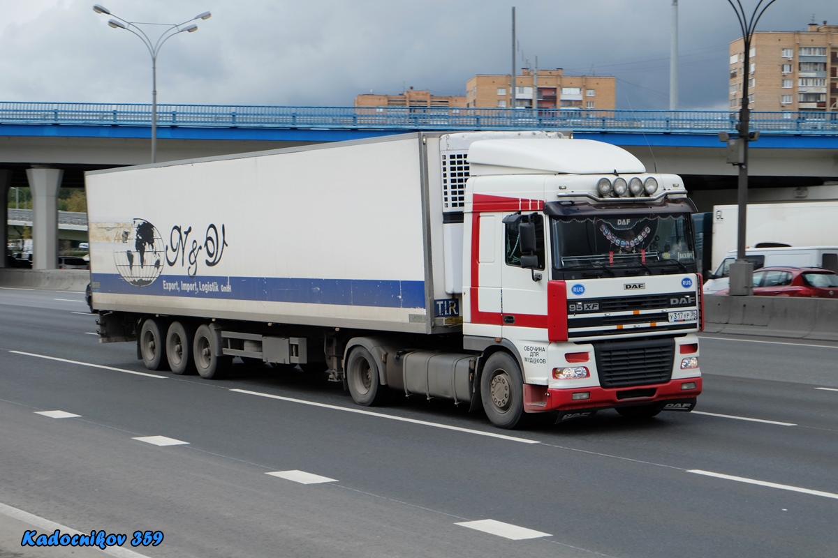 Воронежская область, № У 317 УР 36 — DAF 95XF FT