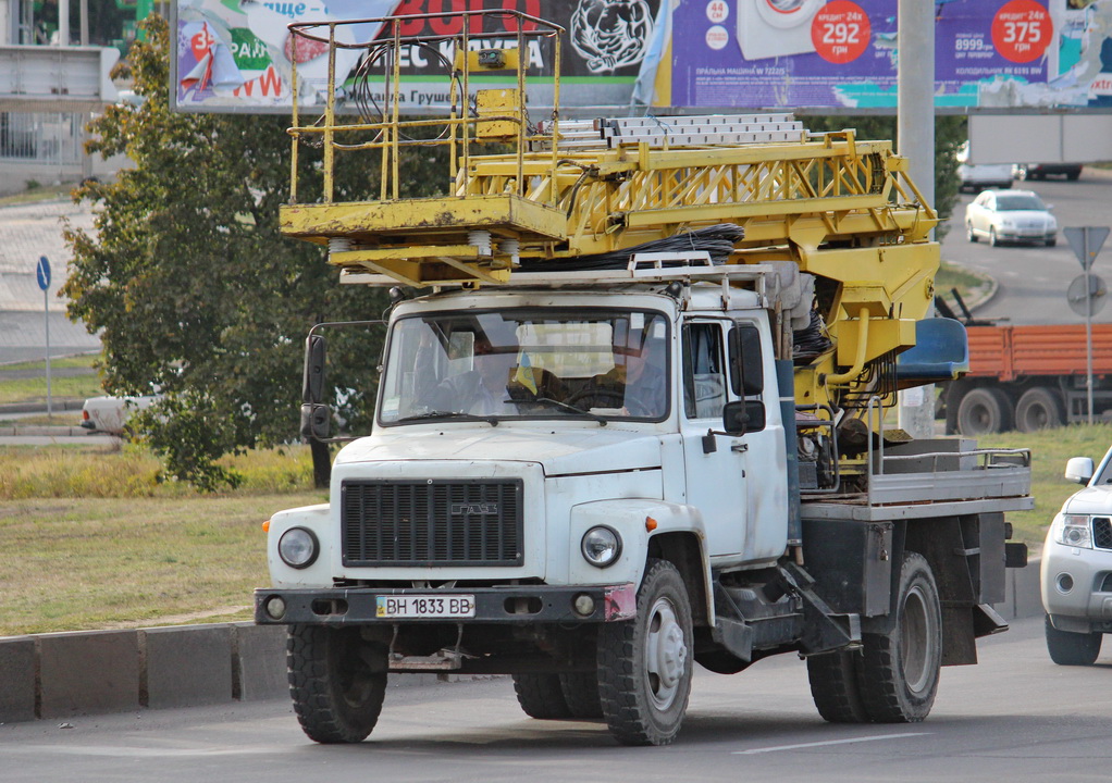 Одесская область, № ВН 1833 ВВ — ГАЗ-3309