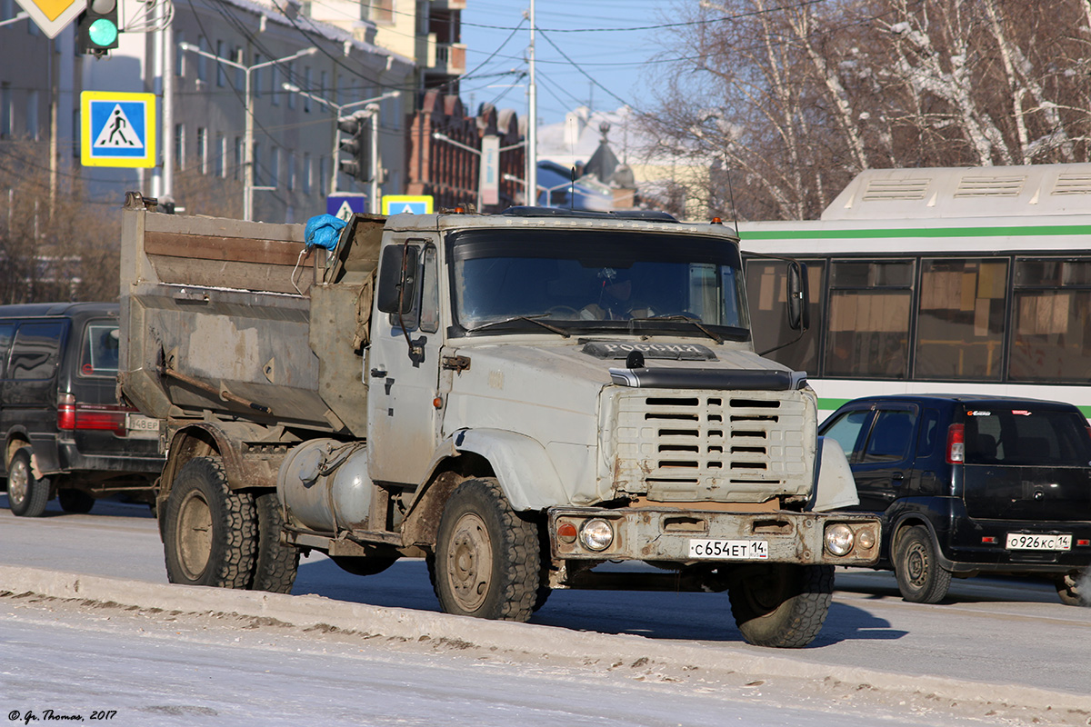 Саха (Якутия), № С 654 ЕТ 14 — ЗИЛ-494560