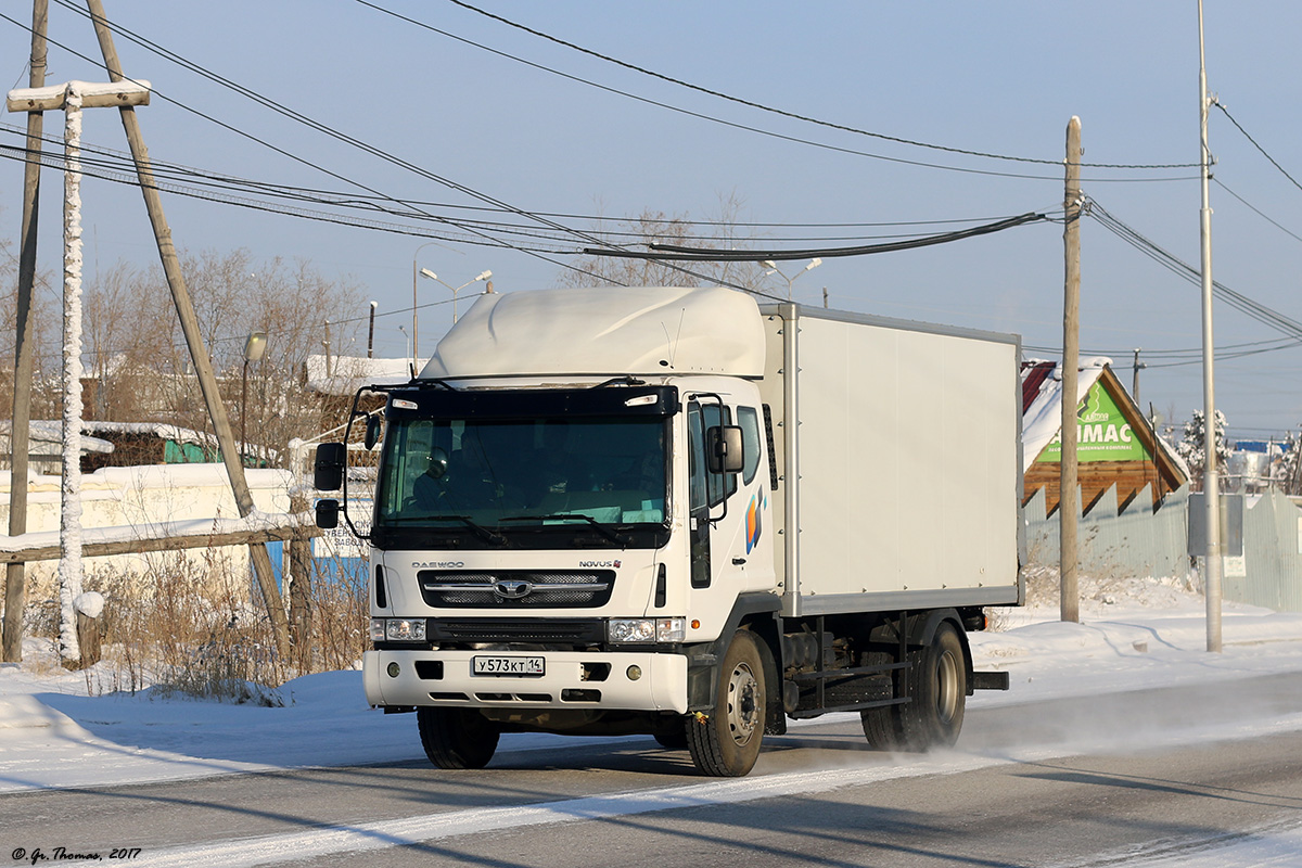 Саха (Якутия), № У 573 КТ 14 — Daewoo Novus