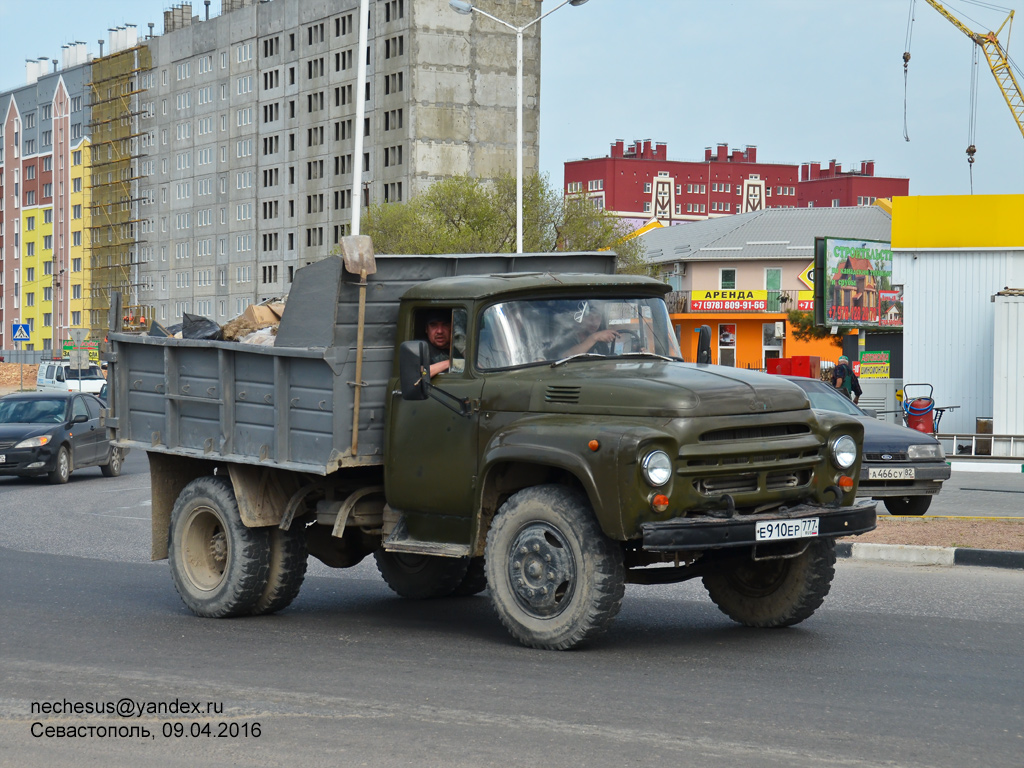 Севастополь, № Е 910 ЕР 777 — ЗИЛ-130К