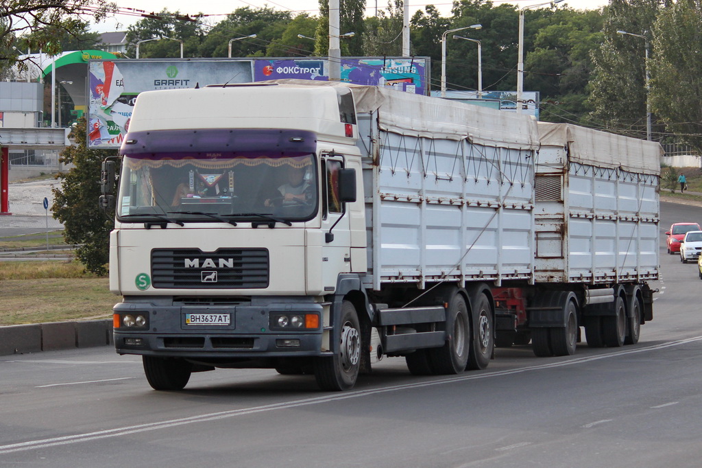 Одесская область, № ВН 3637 АТ — MAN F2000 26.414